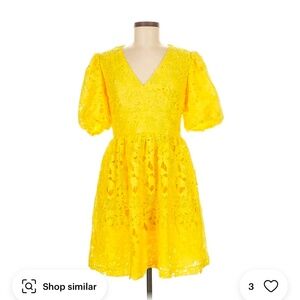 prabal gurung for jcpenny fit and flare buttercup